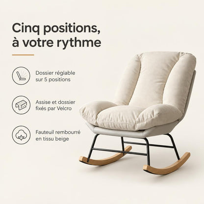 Fauteuil à bascule réglable